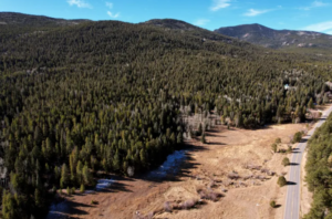 conifer bike park land