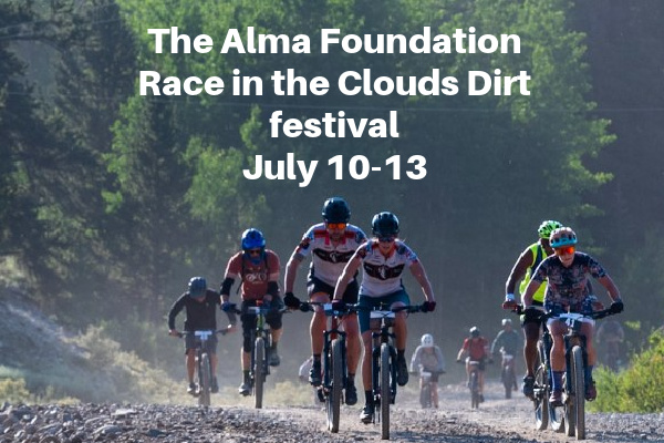 the alma foundation race in the clouds dirt festival